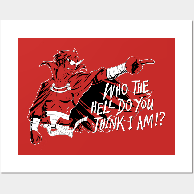 Who the hell do you think I am?! Wall Art by spookyruthy